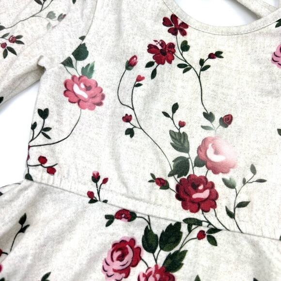 Omi Jo Winter Floral Dancer Twirl Dress - Picture 5 of 8